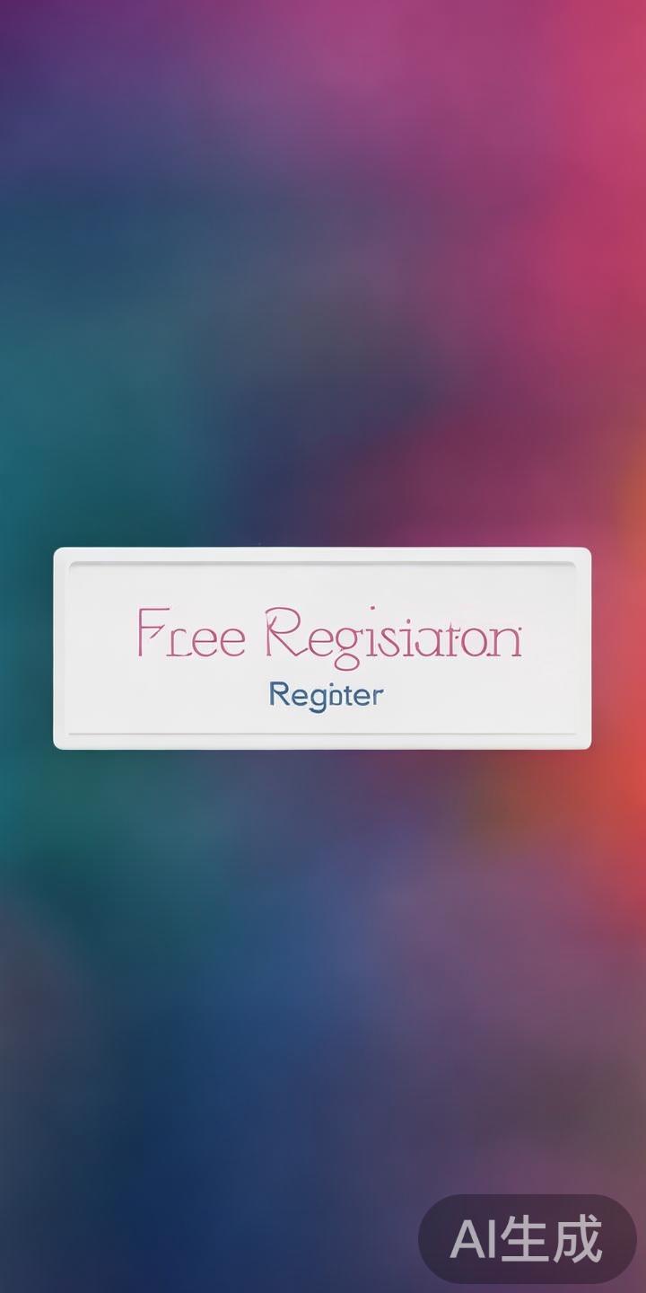 点击注册按钮
进入页面后，找到“注册”或“免费注